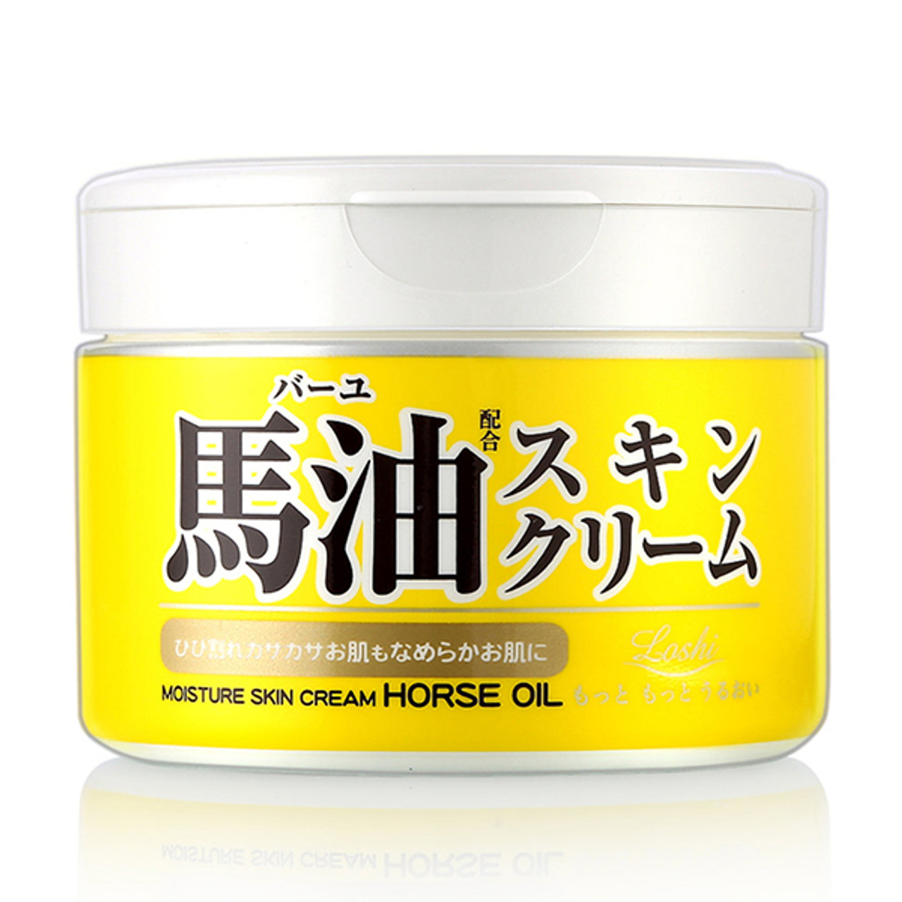 Loshi Moisture Skin Cream Horse Oil 樂絲天然滋潤馬油幼滑護膚乳霜2g Mikoplace U K Premium Asian Product To U K