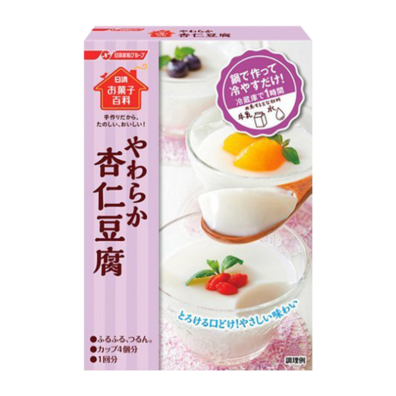 Nisshin Pudding Mix Almond Tofu Flavor 日清製粉杏仁豆腐布丁60g Mikoplace U K Premium Asian Product To U K