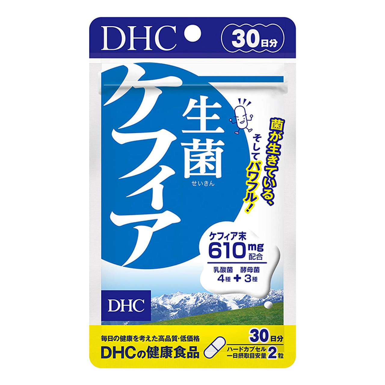 DHC Kefir Probiotics Diet Supplement 腸道消化乳酸益生菌30Servings/60Tablets -  MikoPlace U.K.- Premium Asian Product to U.K.