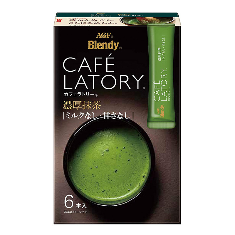 Agf Blendy Cafe Latory Rich Matcha Latte 味之素即溶濃厚抹茶6 S Mikoplace U K Premium Asian Product To U K