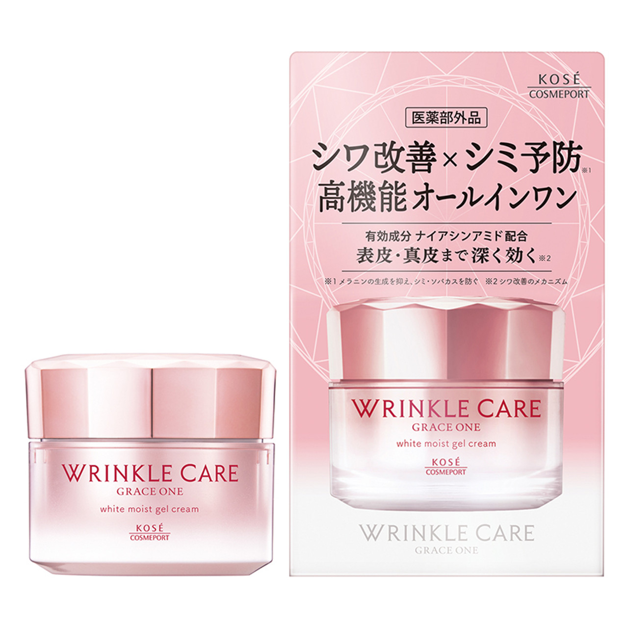 KOSE Grace One Wrinkle Care White Moist Gel Cream 高絲 真皮修復活肌美白面霜 100g