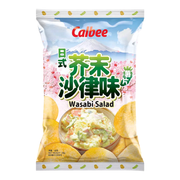 CALBEE - Potato Chips Wasabi Salad Flavor |卡樂B 日式芥末沙律味薯片 68G