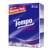 TEMPO Hanky Neutral Scent | 得寶紙巾 無香味 36s