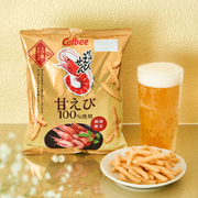CALBEE - Prawn Crackers Amaebi Dhrimp Flv | 卡樂B 蝦條 甜蝦味 60g
