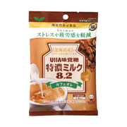 UHA Tokuno 8.2 Milk Bag Soft Candy Café Au Lait Flv | 味覺糖 特濃8.2牛奶袋裝糖 咖啡牛奶味 90g