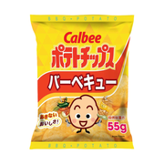 CALBEE - Potato Chips  BBQ Flavor |卡樂B 燒烤味薯片 55G