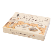 Hojo Montearea Gift Box Cat Cookies w/ White Chocolate | 豐上製菓 貓咪造型曲奇禮盒 (8入)