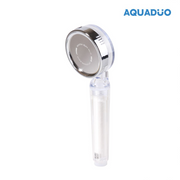 AQUADUO Chlorine Removal Pressurized Shower Filter Shower Head (with 1 filter) | AQUADUO SF-580 除氯增壓沐浴過濾花灑頭 (連濾芯1件)