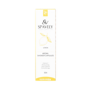 SPAVELY Vitamin C Aroma Shower Capsules Lemon | 韓國 維他命C 過濾淋浴花灑頭香薰膠囊 檸檬香 5's