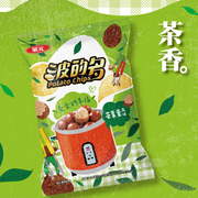 HWA YUAN Potato Chips Chinese Tea Eggs Flv | 華元 波的多薯片 茶葉蛋風味 59.5g