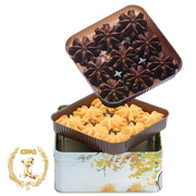 JENNY Cookies Chocolate & Butter Flower Cookies | 珍妮曲奇 朱古力奶油花曲奇 220g [Best Before Jul 10, 2026 ]