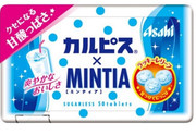 ASAHI Mintia Sugarless Mint Candy Calpis Flavor | 朝日 口腔清新乳酸菌味無糖薄荷糖 50Tablets