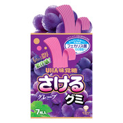 UHA Sakeru Fruit Juice Gummy (Grape Flavor) | 味覺糖 巨峰提子味扭條乳酸菌果汁軟糖 7 pcs