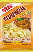 Brilliant Indonesia Shrimp Chips Curry Flavor 明輝蝦片咖喱味 80G