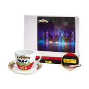 Black&White Milk TOMA Miniatures Limited Edition Display Box w/ Cup & Plate Set 黑白微縮模型（限量紀念版）展示盒連黑白奶茶杯碟一套