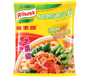 KNORR Macaroni Chilli Tung-Choi Broth Flavor | 家樂牌 快熟通心粉香辣冬菜湯 80g