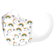 Banitore 3D Mask Kid UNICORN 20 Pcs | 便利妥 3D兒童護理口罩 夢幻獨角獸系列 Level 2   (20片獨立包裝/盒) Made in HK [Size XS/S]