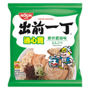 NISSIN Instant Macaroni Seafood with Tonkotsu Flavor | 出前一丁 通心寶豬骨濃湯味 90G