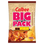 CALBEE - Potato Chips BIG PACK Roasted Honey Chicken Wings Flavor | 卡樂B 蜜糖烤雞翼味薯片(激量裝) 192G
