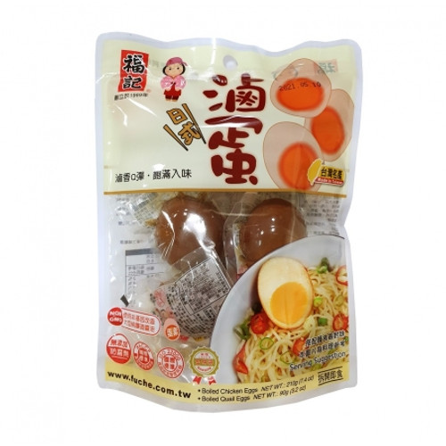 FU Soft Boiled Chicken Eggs 福記 日式滷蛋 210g
