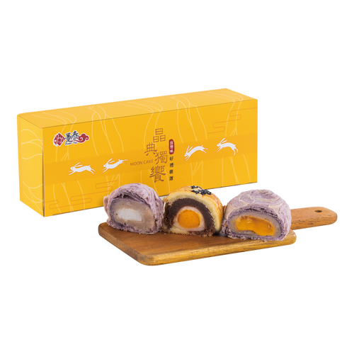 【台灣中秋禮盒-預購 9月10-19日出貨】DUEN TAI Gift Box Set D | 躉泰-晶典獨饗禮盒3入