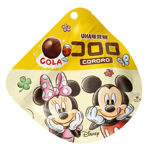 UHA Mickey & Friends Cororo Gummy Cola Flv | 味覺糖 軟糖 可樂味 40g 包裝隨機發貨