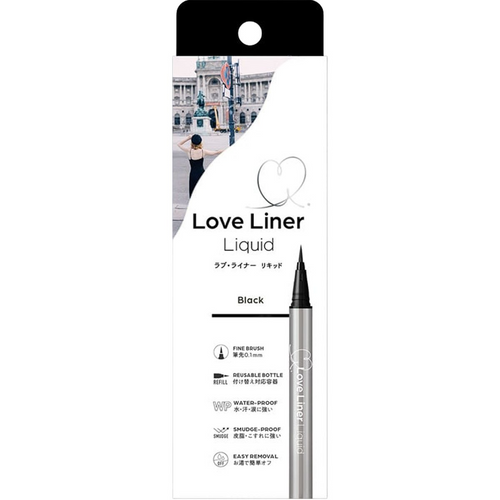 MSH Love Liner Liquid Waterproof Eyeliner (Black) | 隨心所欲 極細防水眼線液筆 (黑色)