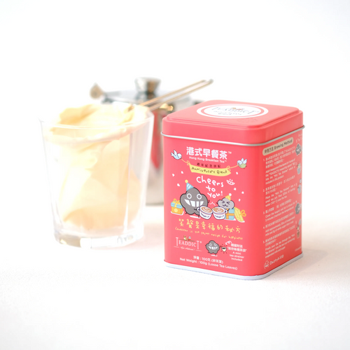 Teaddict HK Breakfast Tea Loose Tea Leaves (Teabase) - Dustykid | 自家茶坊 港式早餐茶 週年拼配茶 罐裝碎茶葉 (奶茶茶膽) - 塵 100g