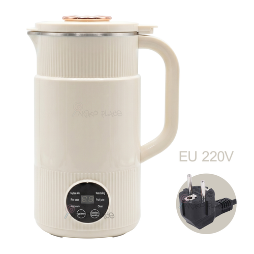 【預計7-14天出貨】Soymilk Maker Juicer Blender EU| 多功能養生豆漿機 破壁機 0.8L 歐規 (原箱發送，獨立免運費)