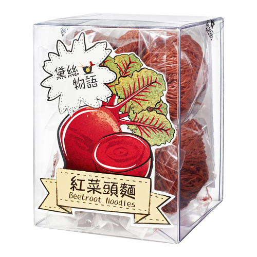 D&J Beetroot Noodles 6pcs | 黛絲物語 紅菜頭麵 300g 6個