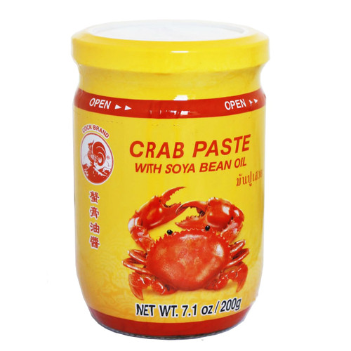 COCK BRAND Crab Paste w/ Soya Bean Oil | COCK BRAND 蟹膏油醬 200g