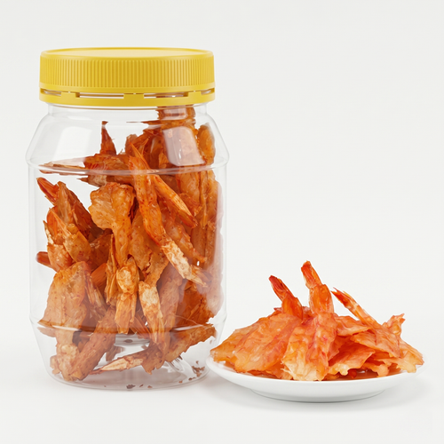 LFS Tai Hing Pepper Salt Dried Shrimp Snacks | 流浮山泰興 椒鹽惹味即食九蝦乾 1樽 [Best Before Sep 10, 2026 ]