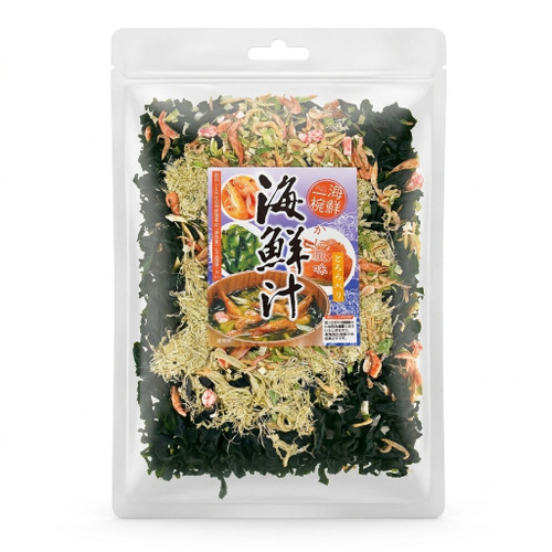 Japanese Seafood Seasoning Soup | 日本 海鮮湯料包 集螃蟹蝦乾昆布 75g