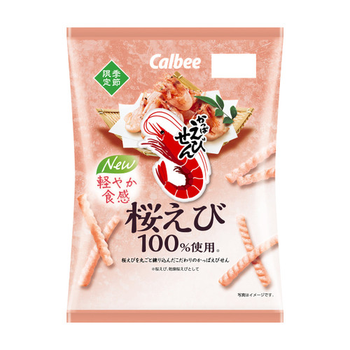 CALBEE - Prawn Crackers Sakura Shrimp | 卡樂B 櫻花蝦味 蝦條 50g