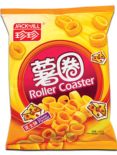 JACK N JILL Potato Rings Cheese Flavor | 珍珍 薯圈芝士味 65g