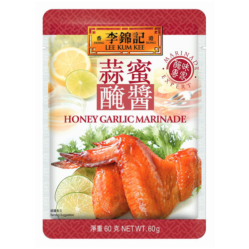 LEE KUM KEE Honey Garlic Marinade  李錦記 方便醬料包 蒜蜜醃醬 60g