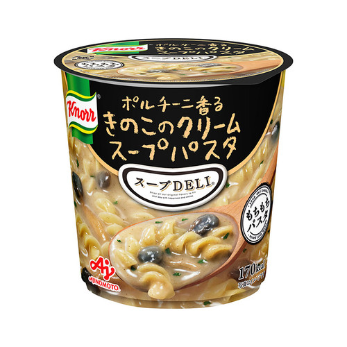 KNORR Soup DELI Pasta Mushroom Cream Soup | 日本 家樂牌 即食 磨菇忌廉湯 螺絲粉 43.5g