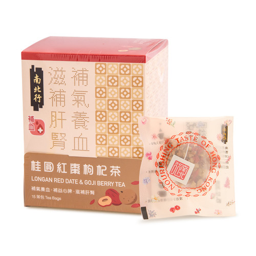 NPH Tea Bag Longan Red Date & Goji Berry 南北行 桂圓紅棗枸杞茶包 15pcs