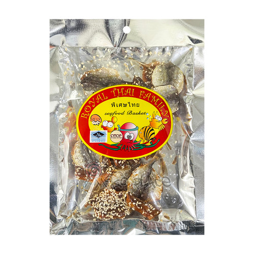 Royal Thai Family Dried Fish Snack w/ Sesame 泰國 炭燒芝麻金針魚乾 40g