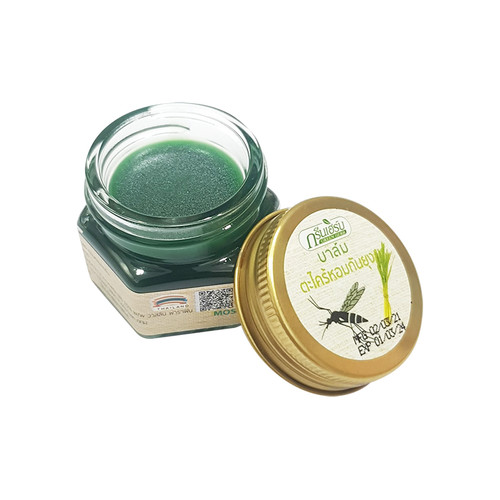 GREEN HERB Citronella Mosquito Pepellent Balm 泰國 香茅蚊膏 20g