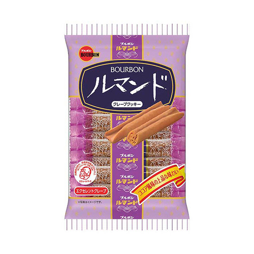 Bourbon Rumando Crepe Cookies 日本百邦 朱古力千層薄脆 12pcs