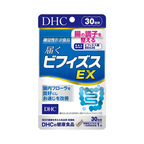 DHC - Supplement - Bifidus EX 蝶翠詩 益生菌雙歧桿菌 改善腸道機能 EX 30Servings/30Tablets