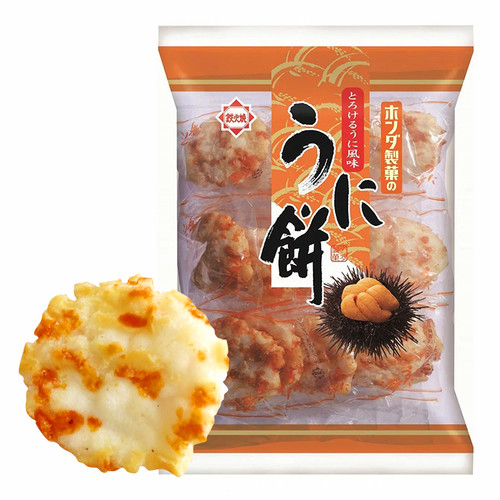HONDA  Sea Urchin Rice Crackers | 鐵火燒 海膽 煎餅 米果 仙貝 13pcs