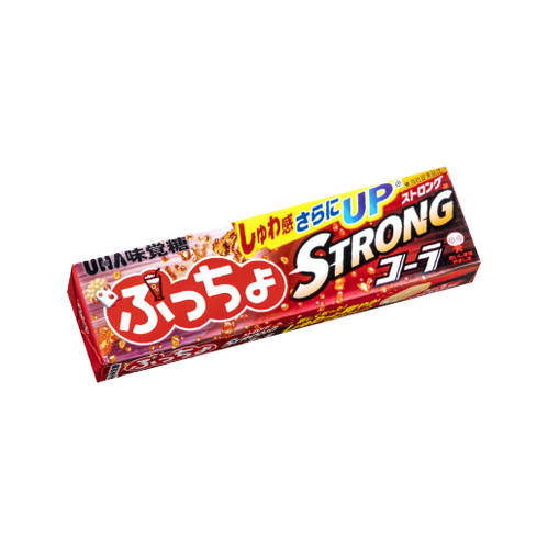 UHA Puccho Stick Candy Strong Cola Flavor 味覺糖 可樂味 條裝軟糖 50g 10Pcs [日本限定]