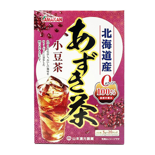 YAMAMOTO  Hokkaido Red Bean Tea 山本漢方 100%無添加 北海道紅豆茶 5g x 20pcs