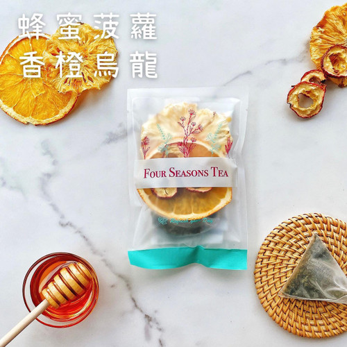 Tea Room Honey Oolong Tea : Pineapple, Orange, Hawthorn 四季養生茶館 蜂蜜菠蘿香橙烏龍 28g