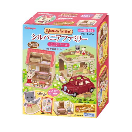 KABAYA Sylvanian Families Mini Toys w/ Chewing Gum  | KABAYA 森林家族食玩 連香口膠 9g