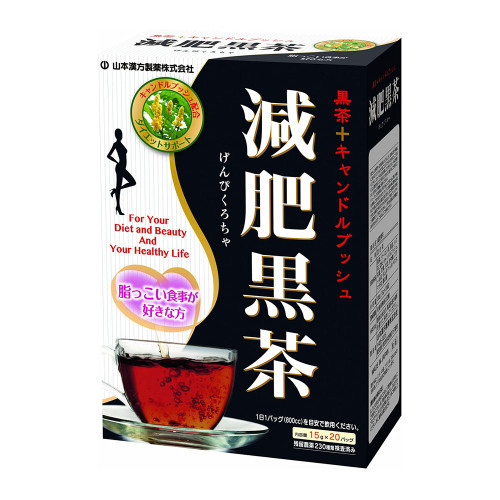 YAMMAOTO KANPO Reduced Fertilizer Black Tea 山本漢方 減肥黑茶15g x 20 Sachets