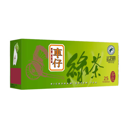 RICKSHAW Teabags GreenTea 車仔 綠茶茶包 50g (2g x 25's)