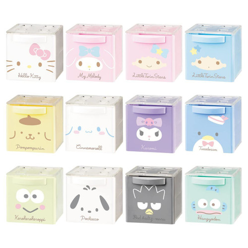 Bandai Sanrio Characters Cucase with Gum | 食玩 - Sanrio 角色 儲物盒連香口膠  (原盒12件)